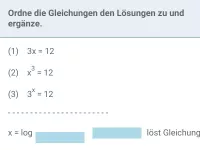 Logarithmus - Exponentialgleichung und Rechenregeln