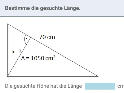 Flächeninhalt - Parallelogramm, Dreieck und Trapez