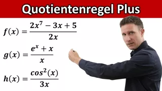 Quotientenregel Kettenregel e^x sin(x)