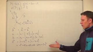 Abstand Punkt Gerade, Beispiel