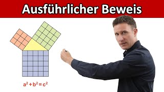 Satz des Pythagoras + Beweis mittels Ähnlichkeit