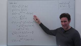 Funktionen mit e^x und ln(x) ableiten