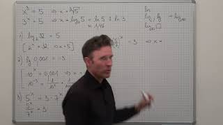 Exponentialgleichung und Logarithmus