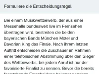 Stochastik - Testen von Hypothesen