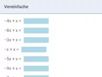 Termumformung - einfache Summen