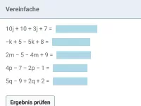 Termumformung - einfache Summen