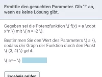 Potenzfunktionen - negativer Exponent