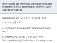 Funktionsuntersuchung - Verknüpfungen mit der Wurzelfunktion