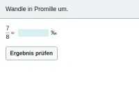 Brüche und Prozentangaben