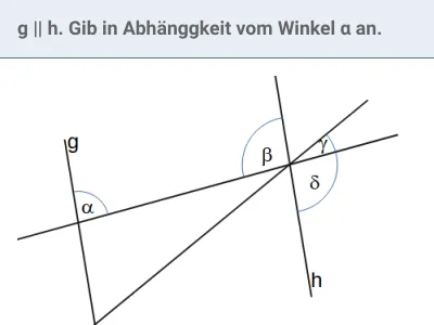 Geometrie - Scheitel-, Neben-, Stufen und Wechselwinkel