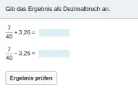 Rationale Zahlen - Addition und Subtraktion