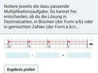 Rationale Zahlen - Multiplikation