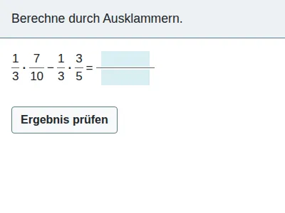 Rationale Zahlen - Verbindung der Grundrechenarten
