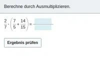 Brüche - Verbindung der Grundrechenarten