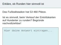Natürliche Zahlen runden