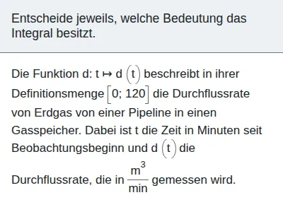 Integral - Gesamtänderung einer Größe