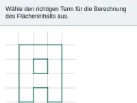 Flächeninhalt zusammengesetzter Figuren