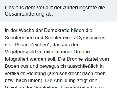 Integral - Gesamtänderung einer Größe