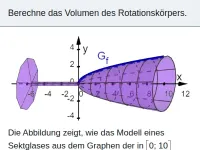 Integral - Volumen von Rotationskörpern
