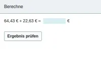 Größen und ihre Einheiten - Geld