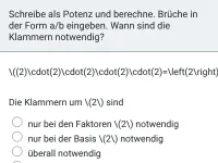 Rationale Zahlen - Multiplikation