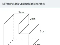 Zusammengesetzte Körper - Volumen und Oberfläche