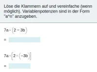 Termumformung (a+b)·(c+d)