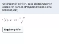 Funktionsuntersuchung - gebrochen-rationale Funktionen