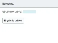 Verbindung der Grundrechenarten in ℕ mit Potenzen