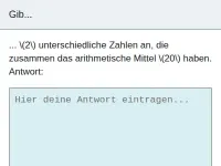 Arithmetisches Mittel