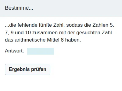 Arithmetisches Mittel