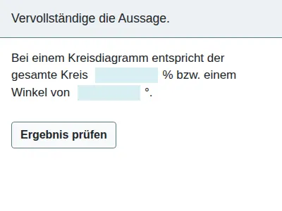 Diagramme im Kontext Anteil/Bruch/Prozent