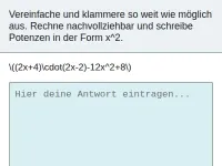 Termumformung (a+b)·(c+d)