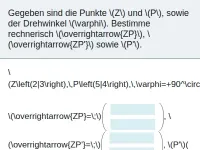 Drehung mit Vektoren