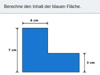 Flächeninhalt zusammengesetzter Figuren