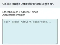 Stochastik - Ergebnis und Ereignis