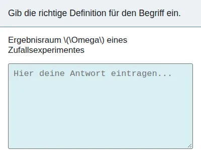 Stochastik - Ergebnis und Ereignis