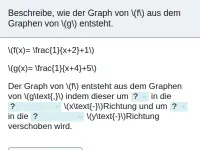 Elementare gebrochen-rationale Funktionen