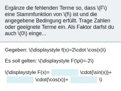 Ableitung - trigonometrische Funktionen