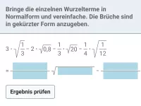 Quadratwurzeln - Termumformung mit Binomischen Formeln