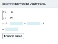 Flächenberechnung im Koordinatensystem - die Determinante