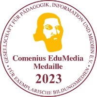 Auszeichnung Comenius EduMedia Medaille 2023