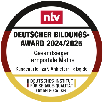 Mathegym, Gesamtsieger Lernportale Mathe, Deutscher Bildungs-Award 2024/2025